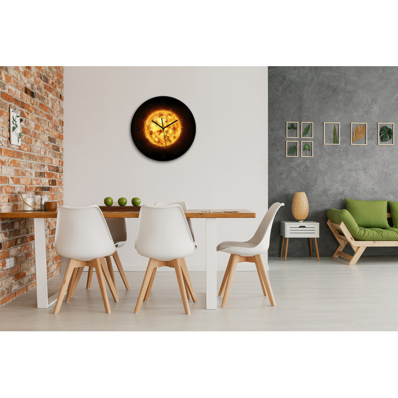 Jexiel Glass Wall Clock