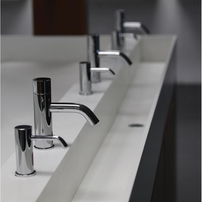 Zoom Single Hole Bathroom Faucet, Brushed Gold