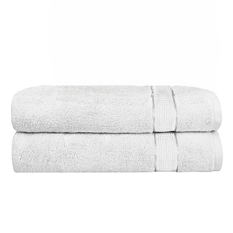 Beveard 100% Cotton Bath Towel, White