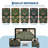 Area Rug, Floral Washable Rugs, Modern Style, Non-Slip Low-Pile Soft Floor Carpet for Bedroom, Living Room, Dining Room-906918150