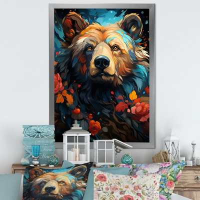" Pop Art Grizzly Bear Popularity "