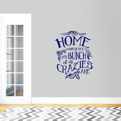 Text & Numbers Non-Wall Damaging Wall Decal
