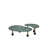 Serra Green Marble End Table