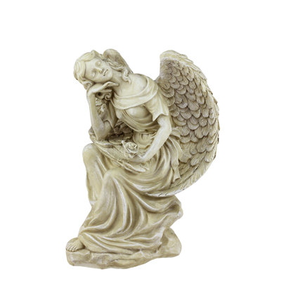 Statue de jardin 12 po ivoire