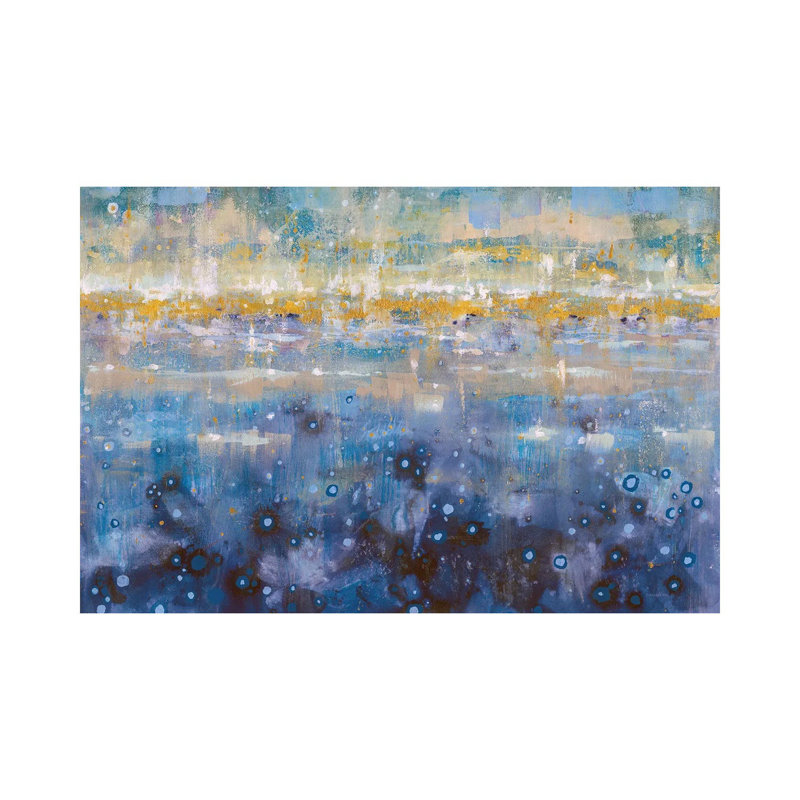 « Horizon » par Danhui nai, reproduction d’art, Toile tendue, Pas de tapis, H 26 po x l 40 po x P 1,5 po