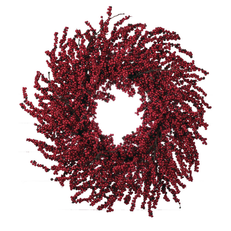 Couronne en mousse Kathreen Berry, 26" H x 26" L x 7.5" D
