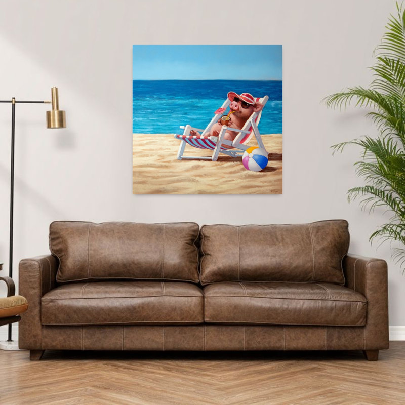 Hello Sunshine, art urbain contemporain, H 36 po x l 36 po