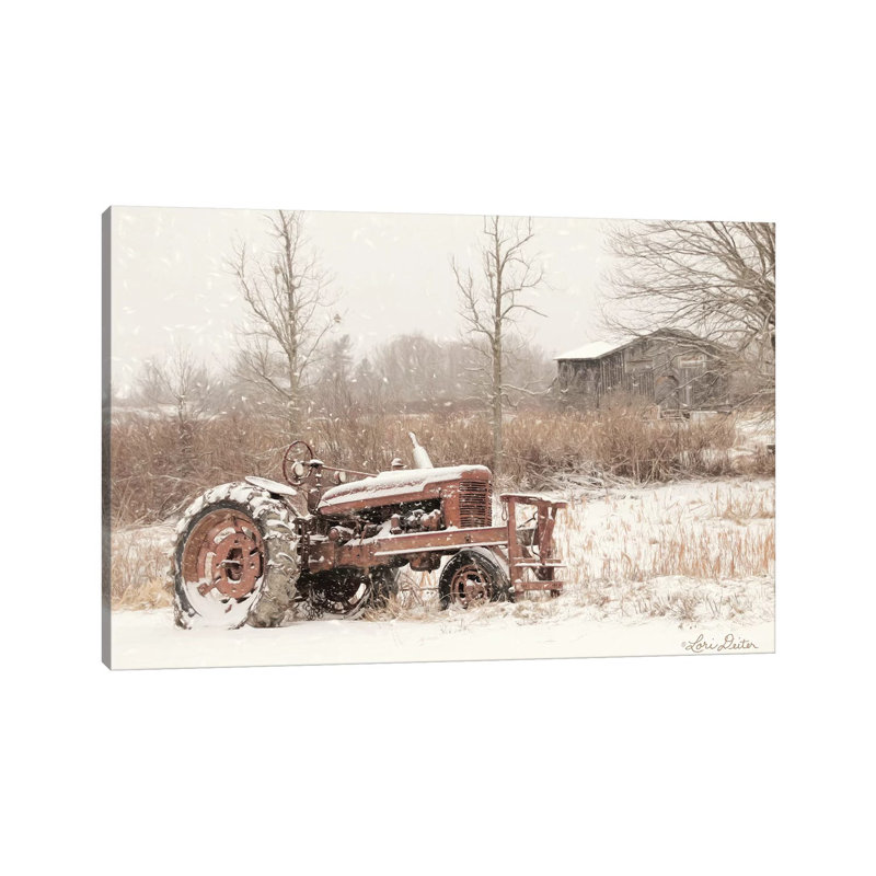 Snow Covered by Lori Deiter - Wrapped Canvas Gallery-Wrapped Canvas Giclée, 101.6 cm H x 66.04 cm W x 3.175 cm D