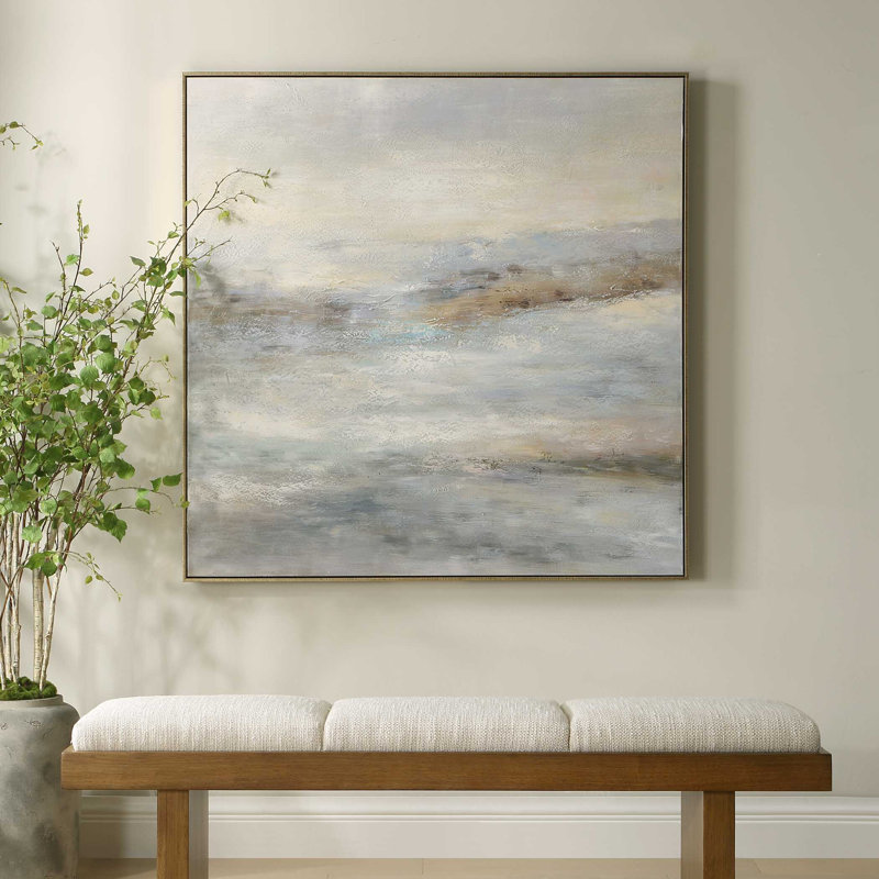 Uttermost Say When Hand Painted Canvas