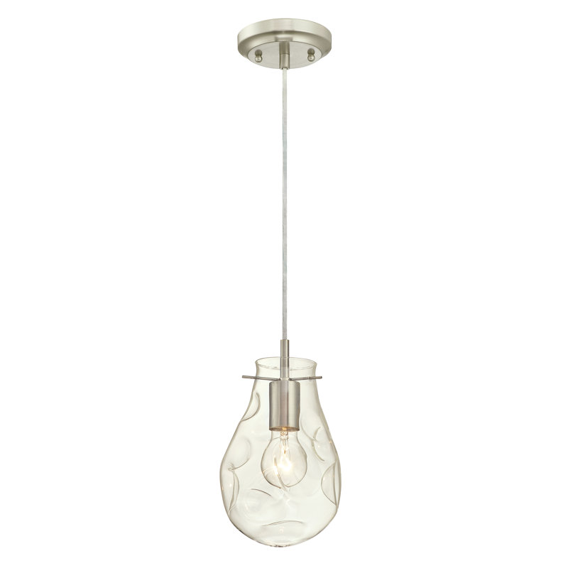 Wynnewood 1 - Light Silver Single Pendant