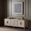ROSENELL Solid Wood Media Console-1844331226