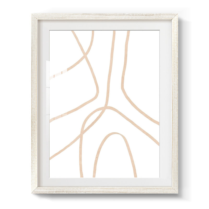 Clean Contour IV -Framed Print