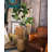 Faux Fiddle Leaf Fig Tree in Resin and Plastic Pot-345646495
