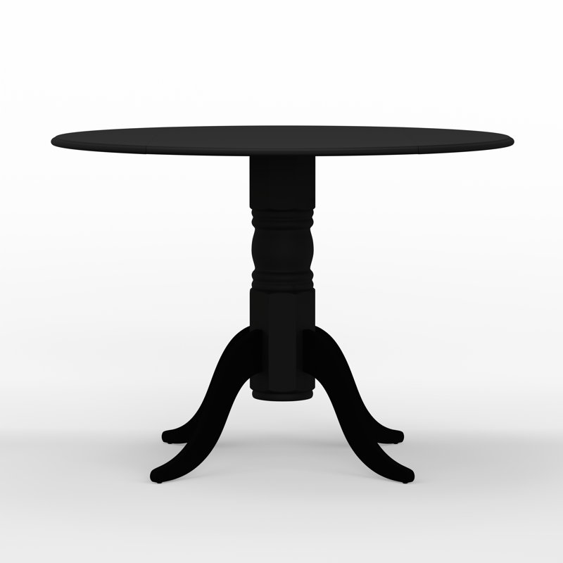 Table de salle à manger Truman, Noir, Noir