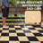 9x12 FT Reversible Outdoor Rug, Black & Brown Modern Checkered Waterproof Plastic Straw Patio Mat, UV Resistant Portable Foldable Carpet With Carry Bag & Stakes For Patio Deck Camping Picnic Balcony Lawn-1544580346-1544580344