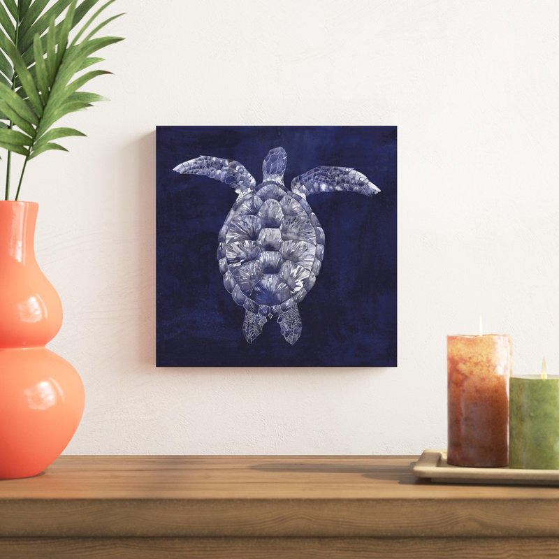 Tortue de mer ombre I, H 12 po x l 12 po x P 1 po