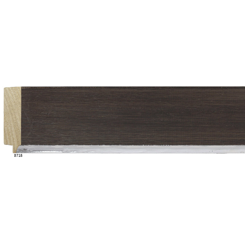 16 X 16 Rustic, Brown/Silver