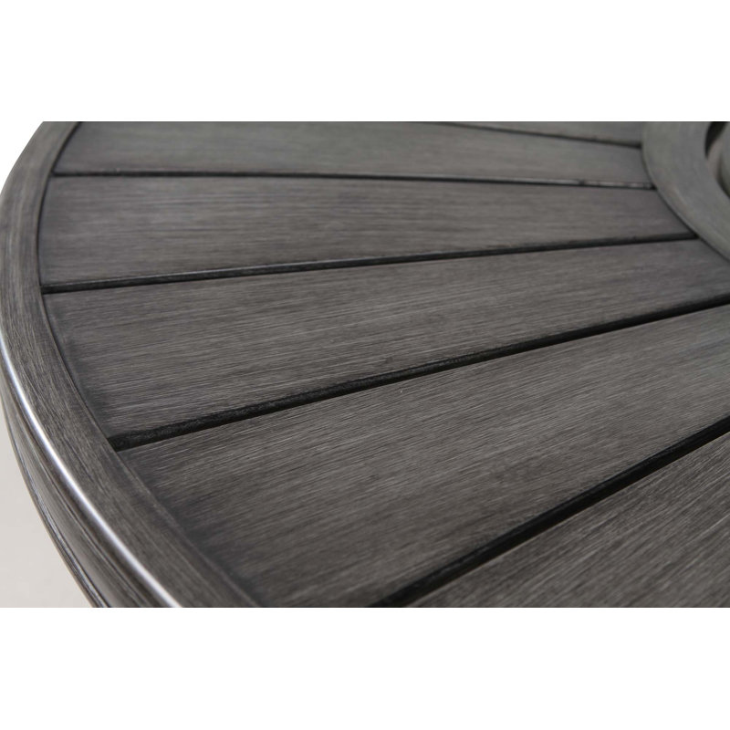 25 H X 52 W Propane Outdoor Fire Pit Table, Brown