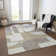 Machine Washable Indoor/Outdoor Cinead ACN1692 Khaki Rug