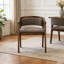 Chaise de salle à manger avec accoudoirs-1202146133