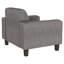 Fauteuil d'appoint capitonné Dana-407698755