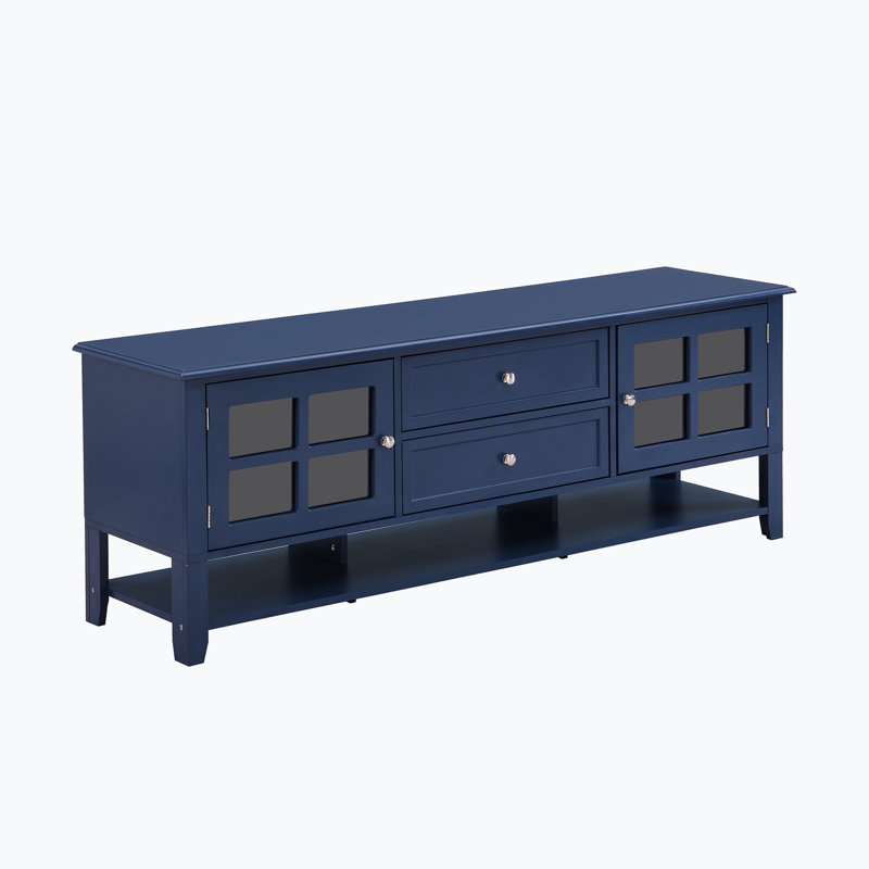 Chloa 2 - Door Accent Cabinet, Blue