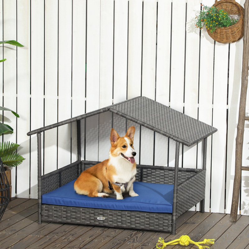 Niche pour chien Blue Canopy
