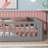 Floor Platform Bed with Fence without Door-1276156645