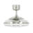 Evo1 48" Retractable Blade Ceiling Fan with Light and Remote, Color Adjustable LED Fandelier Ceiling Fan, Patented Design Technology, Stronger Thicker Blades, Brushed Chrome-470875457