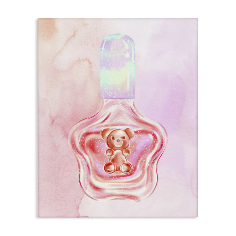 Art mural sur toile Glam Bear par Ziwei Li, H 40 po x l 30 po