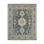 Tapis oriental vert en laine noué à la main Rhea-1056602595