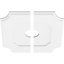 Médaillon de plafond en PVC de qualité architecturale Hoover-849396109-849396110-1051522642
