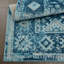 Tapis bleu Mahn Southwestern-37705330