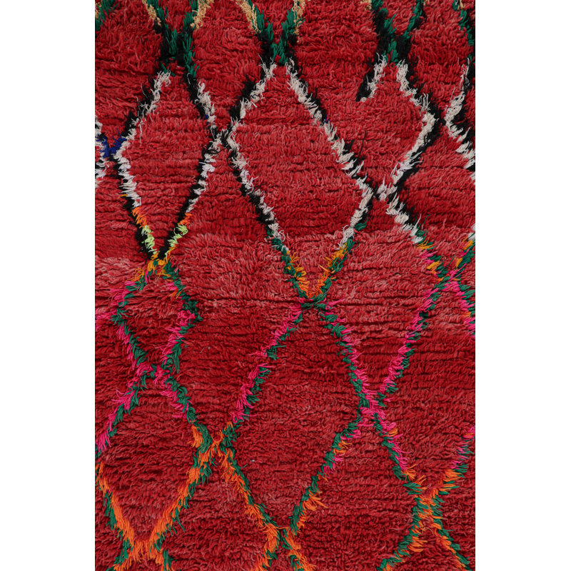 One-of-a-Kind 3'7”x6'4” Hand Knotted Area Rug