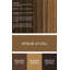 Tapis brun en laine et polyester tissé à la machine Eletto-76815002