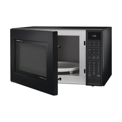 1.5 CF Carousel Countertop Microwave Oven, Convection