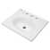 American Standard Studio S 20'' White Vitreous China Rectangular Bathroom Sink with Overflow