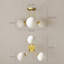 3 - Light Gold Tone Pendant