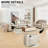 Altizer  Reclining Sofa Set,living Room Furniture Set,1+2+3 Seater Reclining Sofa For Living Rooms-Beige-1759392027