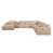 Beige Genuine Leather est en rupture de stock
