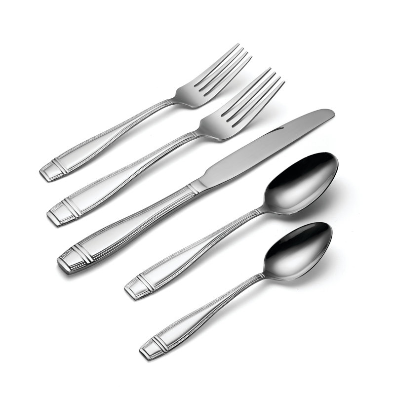 Ellis 42 Piece Everyday Flatware Set