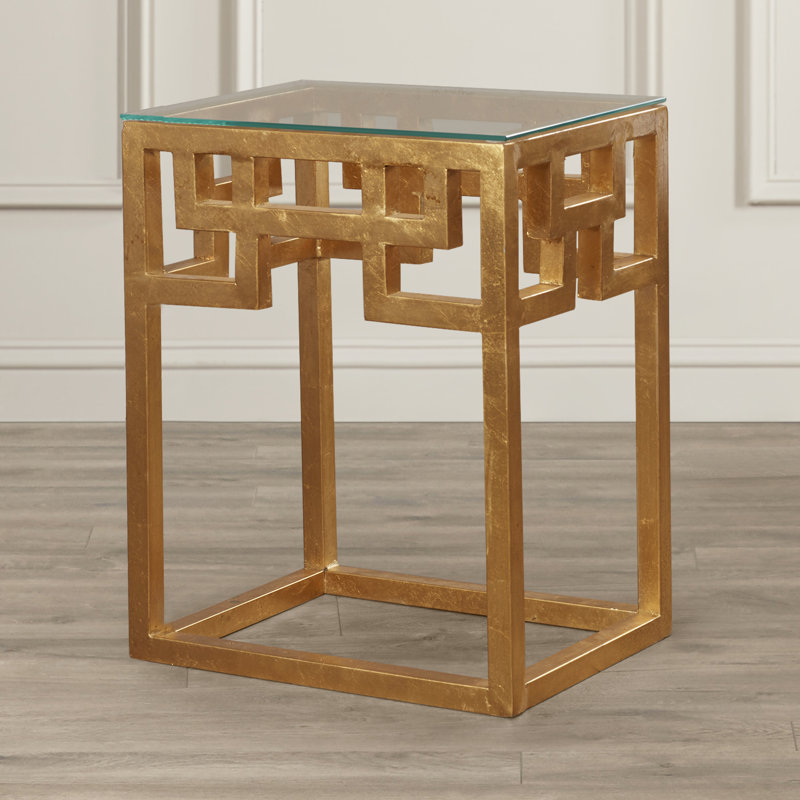 Table de bout en verre Oxendine