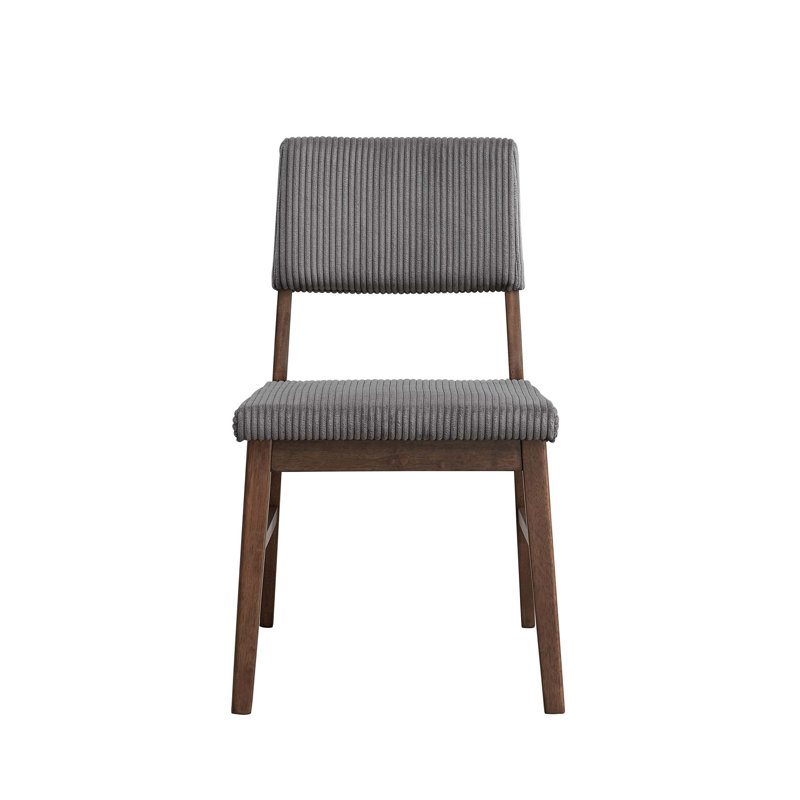 Ensemble de 2 chaises de salle à manger en velours côtelé Seda