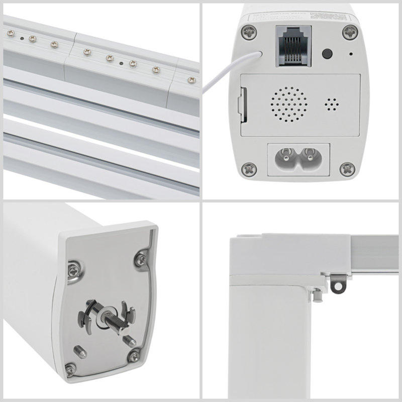 Giano Motorized Smart Curtain Rack With Remote Control