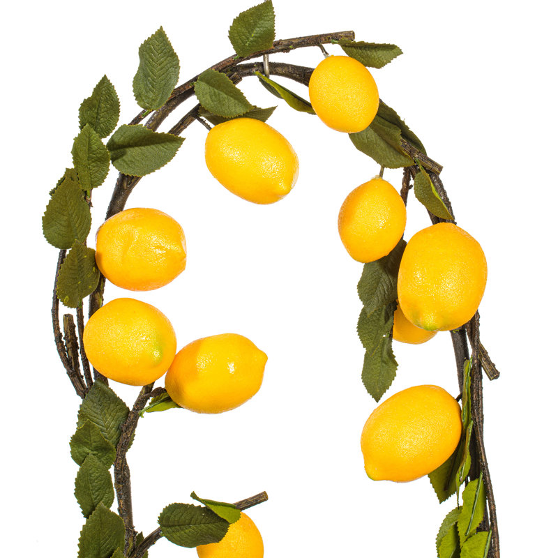 60'' in. Faux Lemon Garland