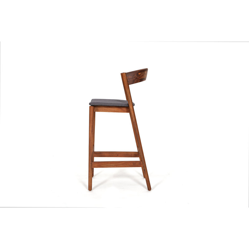 Pirwi Yes Stool with Solid Wood Frame