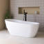 67'' Acrylic Freestanding Soaking Bathtub In Glossy White