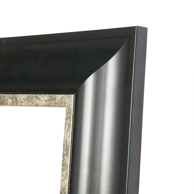 Duval Solid Wood Flat Wall Mirror, 38.5" H x 34.5" W