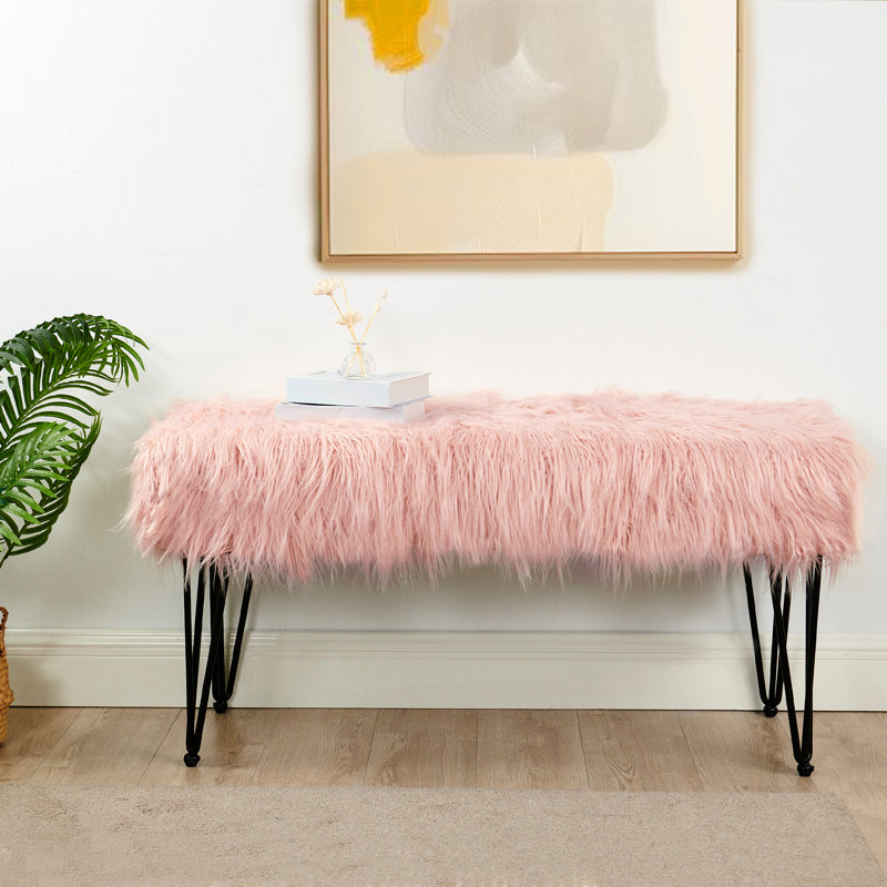 Repose-pieds Keilia, Rose corail