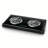 BLACK+DECKER Double Burner Portable Buffet Range, Black, DB1002B